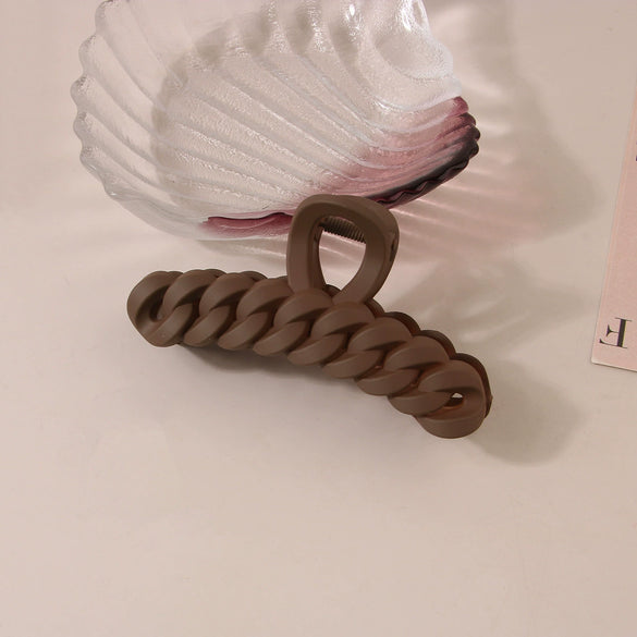 Retro Hair Clip Ps Material Baking Varnish Style For Women