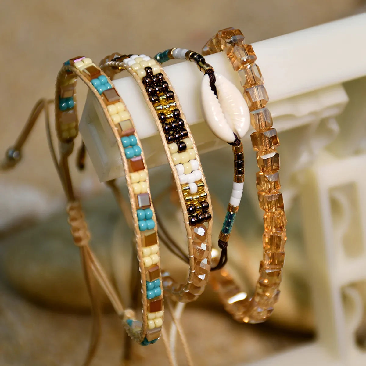 Retro Hand-woven Miyuki Bead Multi-layer Bracelet