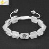 Retro Hand Woven Natural Crystal Bracelet With Tapered Tree Of Life Pendant Colorful Stone Bracelet For Women And Unisex
