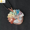 Retro Handmade Agate Heart Shaped Pendant Colorful Crystal Style Semi Precious Stone Unisex Jewelry