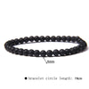 Retro Handmade Crystal Bead Stretch Bracelet With Geometric Design Unisex Fashion Jewelry