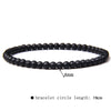 Retro Handmade Crystal Bead Stretch Bracelet With Geometric Design Unisex Fashion Jewelry