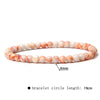 Retro Handmade Crystal Bead Stretch Bracelet With Geometric Design Unisex Fashion Jewelry