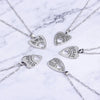 Retro Heart Shape Alloy Plating Metal Women'S Necklace