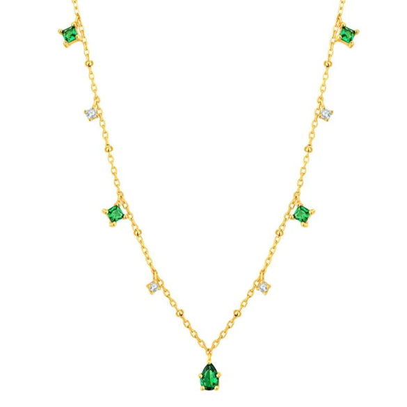 Retro High-end Necklace Simple Gold-plated Clavicle Chain Niche Design Necklace