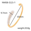 Retro Highgrade Stainless Steel And Titanium Steel Electroplating Bracelet Jewelry