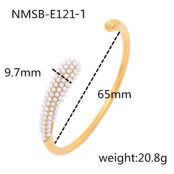 Retro Highgrade Stainless Steel And Titanium Steel Electroplating Bracelet Jewelry