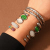 Retro Highgrade Stainless Steel And Titanium Steel Electroplating Bracelet Jewelry