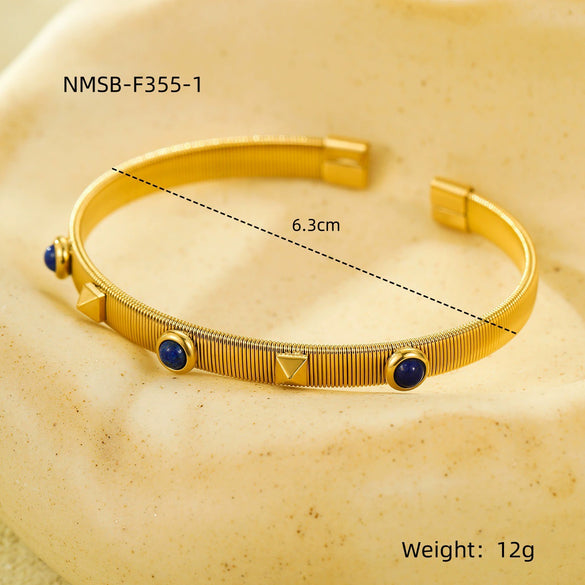 Retro Highgrade Stainless Steel And Titanium Steel Electroplating Bracelet Jewelry