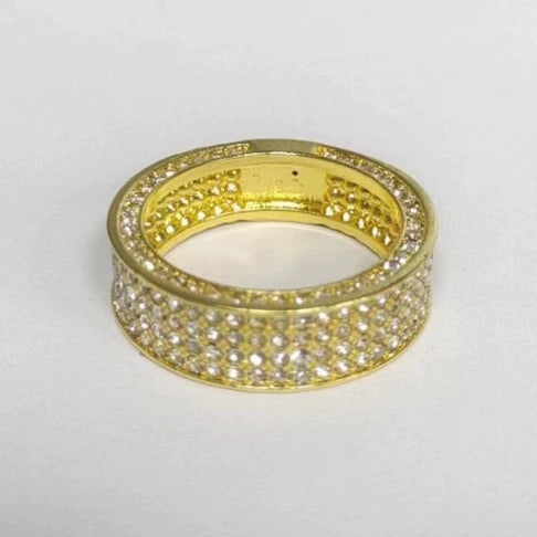 Retro Hollow Metal Constellation Ring With Electroplated Finish Unisex Fashion Jewelry
