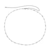Retro Imitation Pearl Round Bead Chain Single-Layer Waist Chain