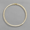 Retro Inlaid Full Zirconium Rectangular Zircon Cuban Chain Copper Bracelet Necklace