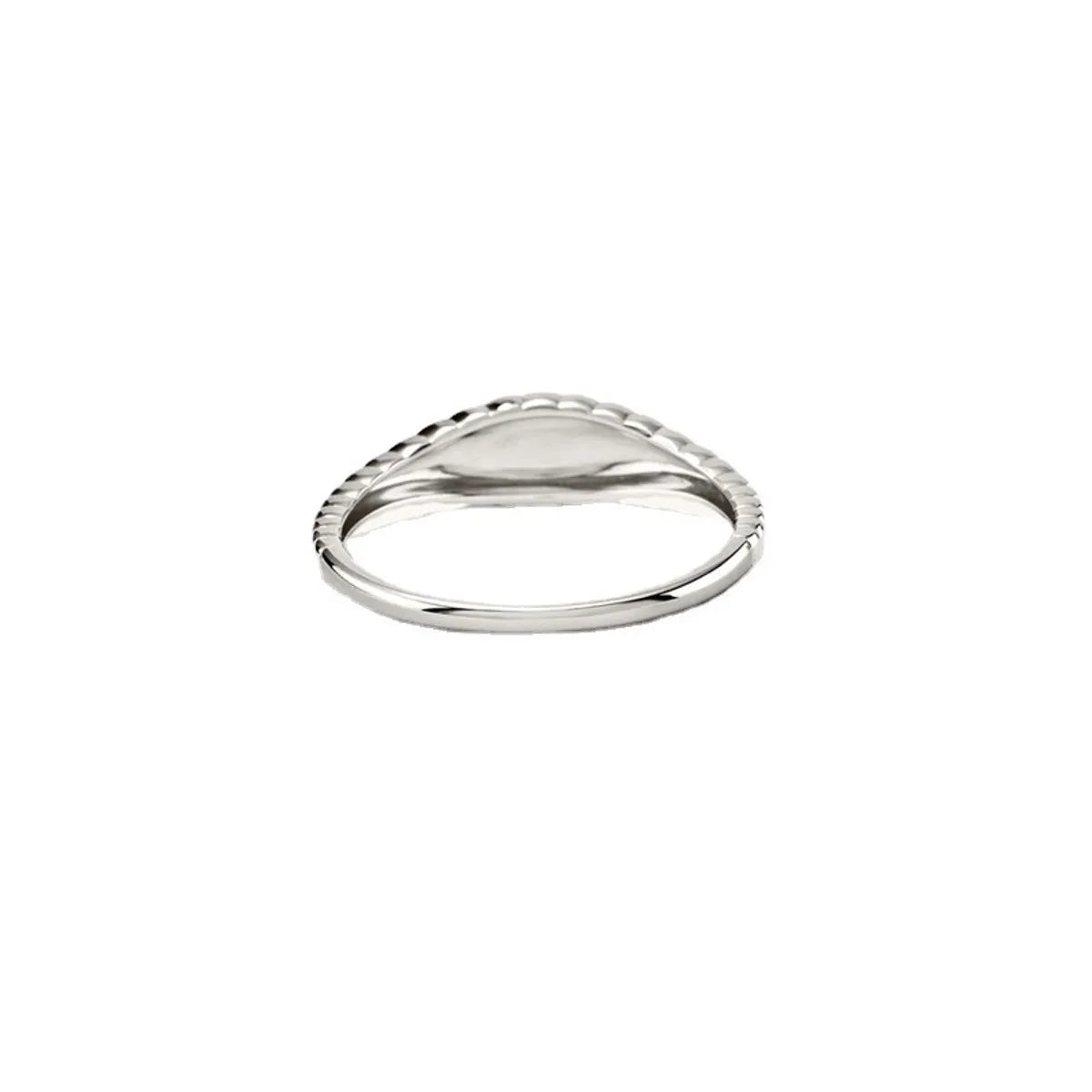 Retro Irregular Stainless Steel Plating Rings