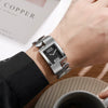 Retro Jewelry Alloy And Foot Gold Square Shaped Bracelet For Women