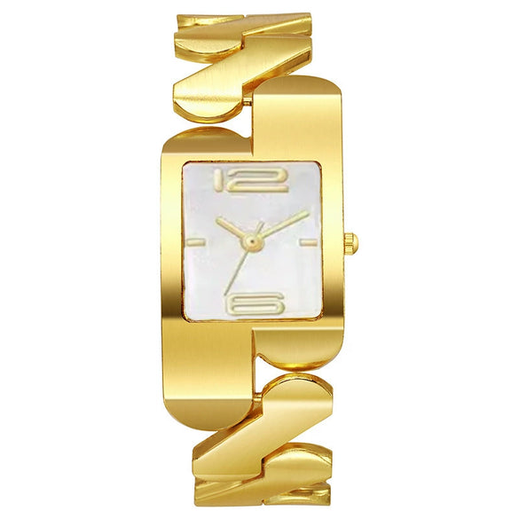 Retro Jewelry Alloy And Foot Gold Square Shaped Bracelet For Women