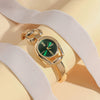 Retro Jewelry Alloy And Foot Gold Square Shaped Bracelet For Women