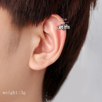 1 Piece Retro Leaf Asymmetrical Alloy Earrings