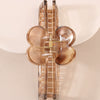 Retro Leopard Pattern Hair Shark Clip Baking Paint Women's Hair Accessories