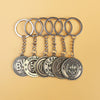 Retro Letter Metal Plating Unisex Keychain 1 Piece
