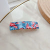 Retro Marble Plaid Acetic Acid Sheets Handmade Hair Clip 1 Piece