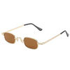 Retro Metal Small Square Sunglasses For Men And Women Personality Street Style Fashion Eyewear