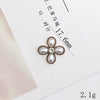 Retro Mobile Phone Case And Shoes Accessories Alloy Electroplating Pearl