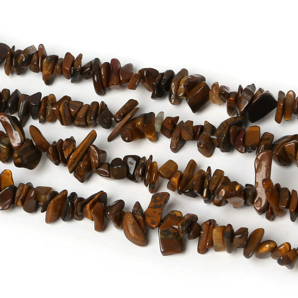 Retro Natural Agate Crystal Gravel Perforated Loose Beads For Handmade Bracelet And Necklace Diy Jewelry Making
