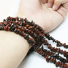 Retro Natural Agate Crystal Gravel Perforated Loose Beads For Handmade Bracelet And Necklace Diy Jewelry Making
