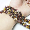 Retro Natural Agate Crystal Gravel Perforated Loose Beads For Handmade Bracelet And Necklace Diy Jewelry Making