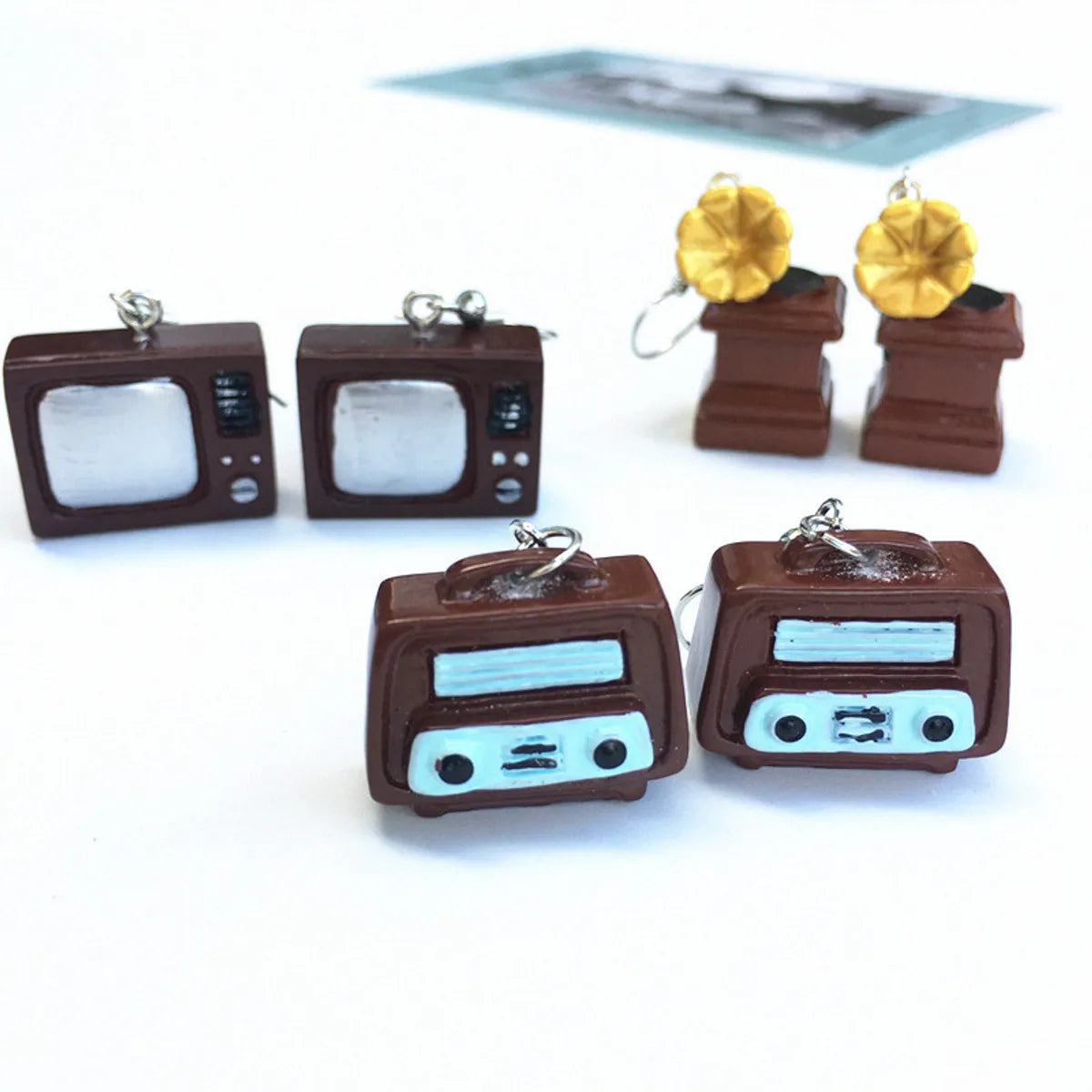 Retro Geometric No Inlaid Earrings