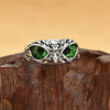 Retro Owl Alloy Plating Unisex Rings 1 Piece