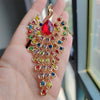 Retro Peacock Alloy Plating Inlay Rhinestones Unisex Brooches