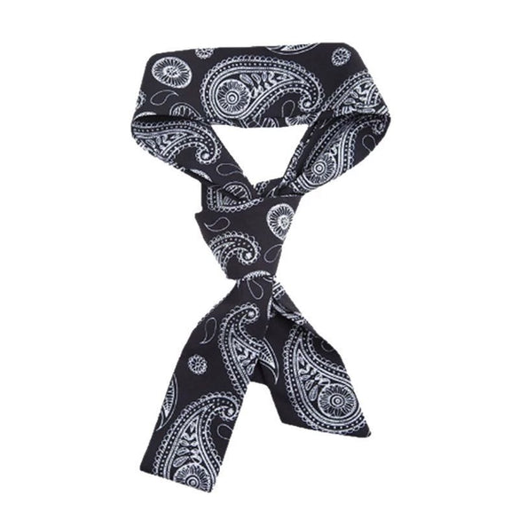 Retro Plaid Ribbon Hair Scarf Tie Long Hair Band Fashion Hair Accessory For Women
