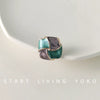 Retro Polygon Alloy Shank Buttons For Coats Sweaters Knitwear And Dresses Decorative Metal Garment Buttons