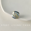 Retro Polygon Alloy Shank Buttons For Coats Sweaters Knitwear And Dresses Decorative Metal Garment Buttons