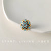 Retro Polygon Alloy Shank Buttons For Coats Sweaters Knitwear And Dresses Decorative Metal Garment Buttons