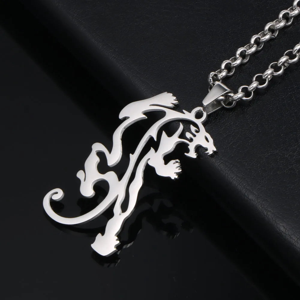 Retro Punk Classic Style Hexagram 304 Stainless Steel Polishing Men'S Pendant Necklace