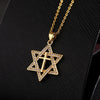 Retro Punk Cross Copper Geometric Pendant Necklace With Electroplating O Subchain For Unisex