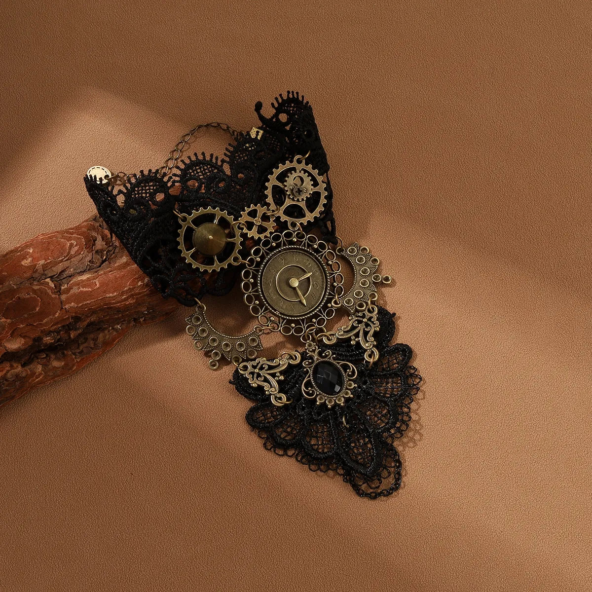 Retro Punk Geometric Lace Women's Bracelets