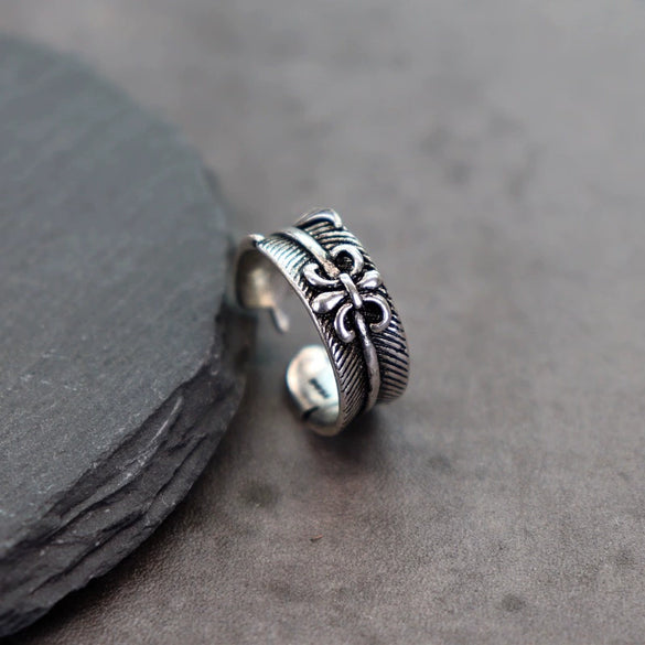 Retro Punk Opening Adjustable All Match Ring For Men And Women