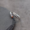 Retro Punk Opening Adjustable All Match Ring For Men And Women
