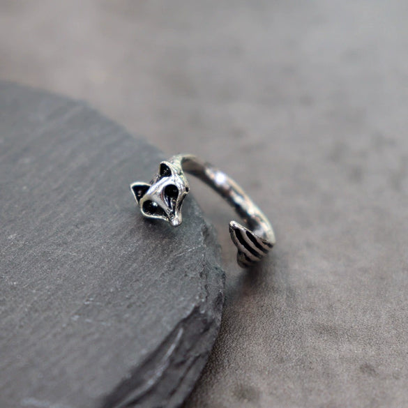 Retro Punk Opening Adjustable All Match Ring For Men And Women