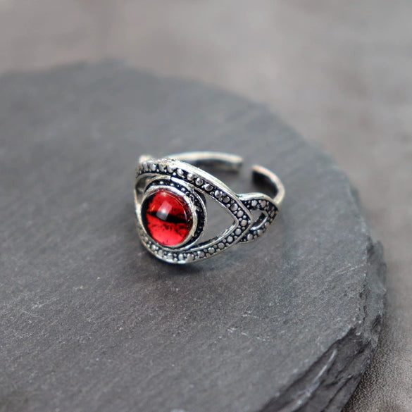 Retro Punk Opening Adjustable All Match Ring For Men And Women