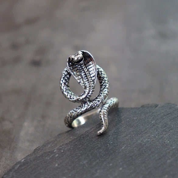 Retro Punk Opening Adjustable All Match Ring For Men And Women