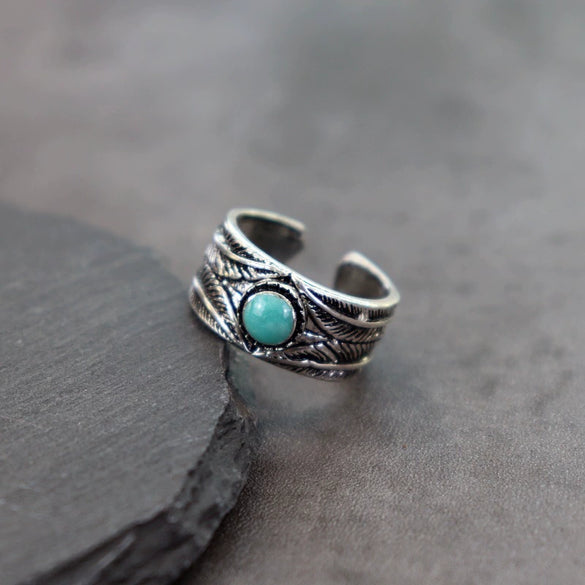 Retro Punk Opening Adjustable All Match Ring For Men And Women