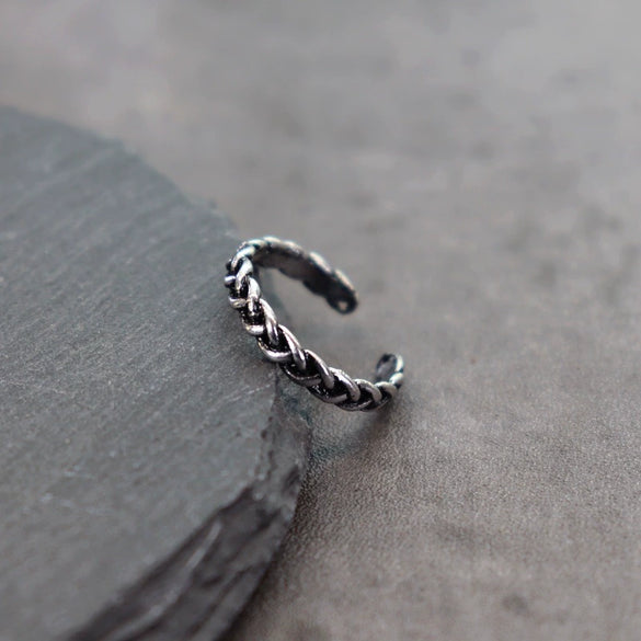 Retro Punk Opening Adjustable All Match Ring For Men And Women