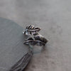 Retro Punk Opening Adjustable All Match Ring For Men And Women