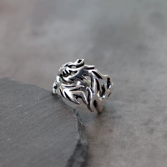 Retro Punk Opening Adjustable All Match Ring For Men And Women