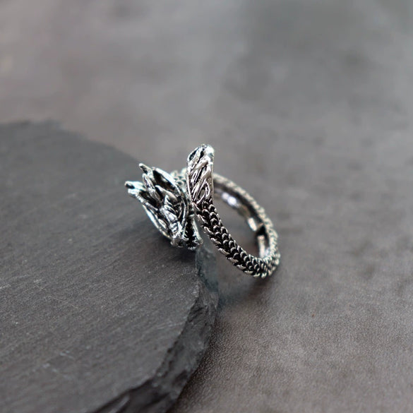 Retro Punk Opening Adjustable All Match Ring For Men And Women