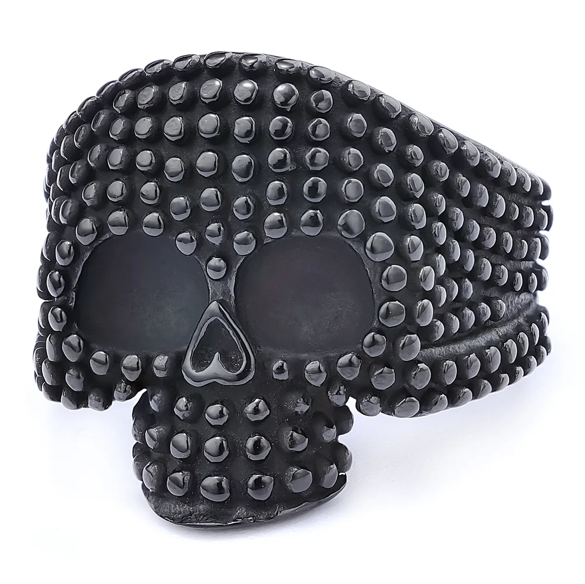 Retro Punk Skull 304 Stainless Steel Men'S Rings